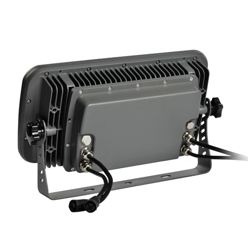 LSL | LED Flood Light | 100 Watt | RGB | 100V-277V | 36 Degree Beam Angle | Grey Housing | ETL Listed