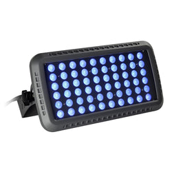 LSL | LED Flood Light | 100 Watt | Blue | 100V-277V | 30 Degree Beam Angle | Grey Housing | ETL Listed