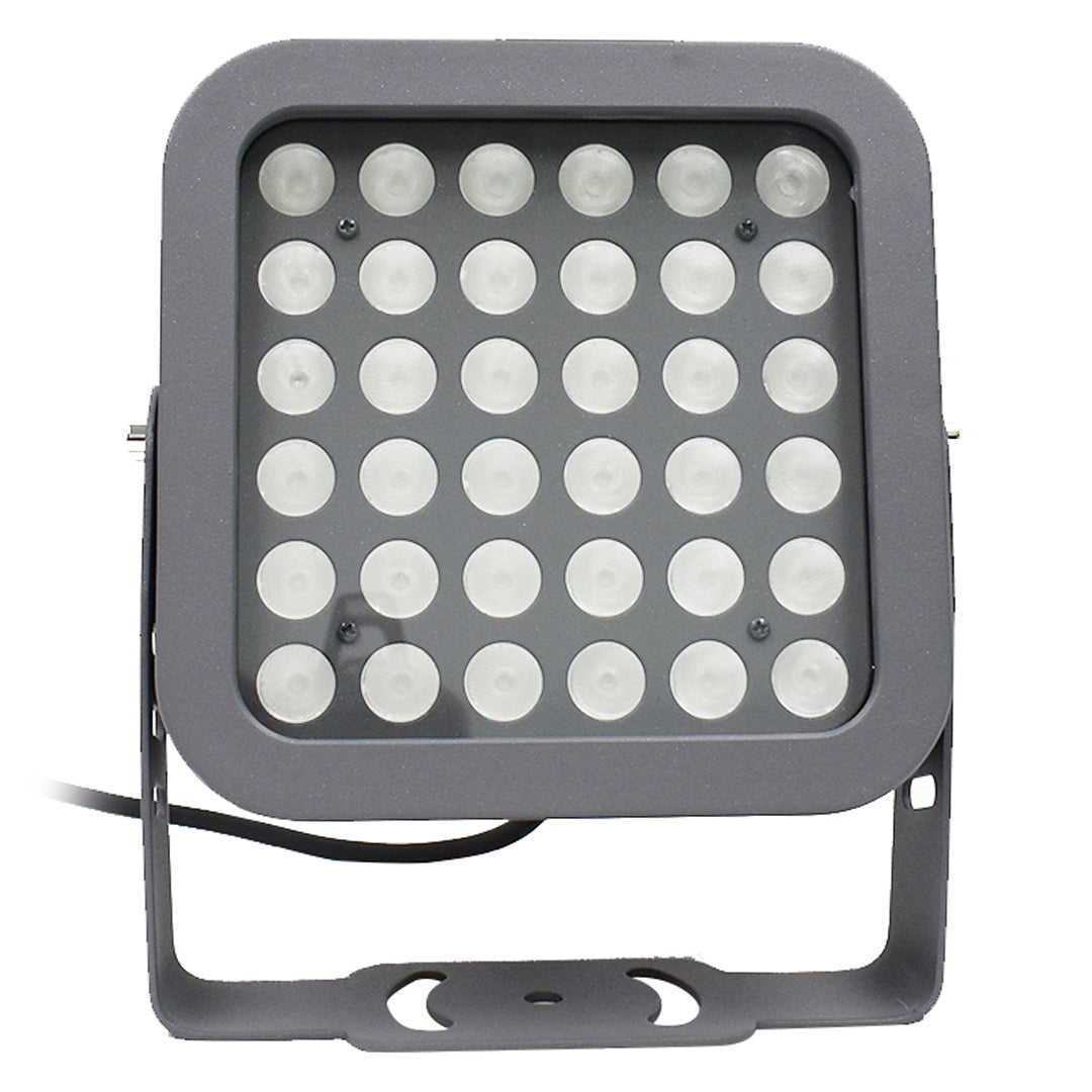 LSL | LED Flood Light | 36 Watt | Blue | 100V-277V | 30 Degree Beam Angle | Grey Housing | ETL Listed - Beyond LED Technology