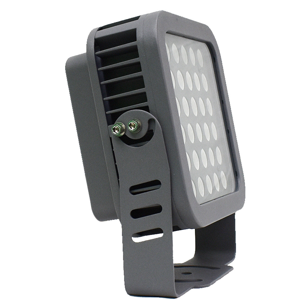 LSL | LED Flood Light | 36 Watt | Blue | 100V-277V | 30 Degree Beam Angle | Grey Housing | ETL Listed - Beyond LED Technology