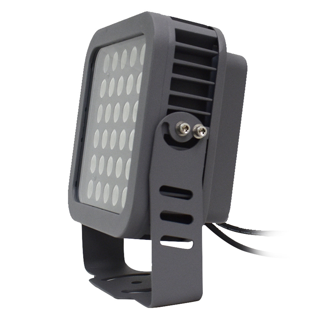 LSL | LED Flood Light | 36 Watt | Blue | 100V-277V | 30 Degree Beam Angle | Grey Housing | ETL Listed - Beyond LED Technology