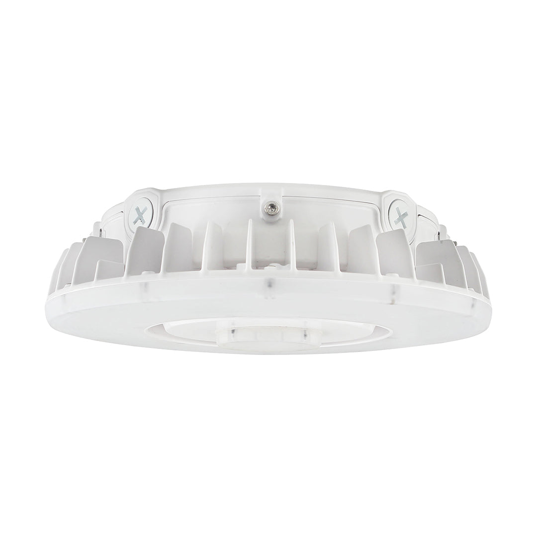 KP | LED Parking Garage Light | 40 Watt | 5333 Lumens | Adjustable CCT 3000K-4000K-5000K | 120-277V | White housing | IP65 | UL & DLC Listed - Beyond LED Technology