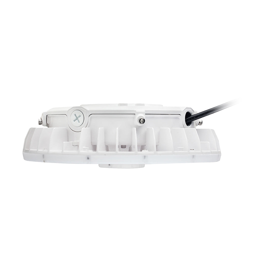 KP | LED Parking Garage Light | 40 Watt | 5333 Lumens | Adjustable CCT 3000K-4000K-5000K | 120-277V | White housing | IP65 | UL & DLC Listed - Beyond LED Technology