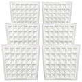PIXEL SQUARE |LED Designer Troffers | 40 Watt | 5000 Lumens | 4000K | 100V-277V | 2X2 | ETL Listed | Pack of 6