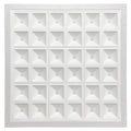 PIXEL SQUARE |LED Designer Troffers | 40 Watt | 5000 Lumens | 4000K | 100V-277V | 2X2 | ETL Listed | Pack of 6