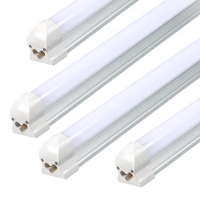 YONAH | LED Linkable Integrated Tube | 30 Watt | 4200 Lumens | 4000K | 100V-277V | 4' | Frosted Lens | ETL Listed | Pack of 4