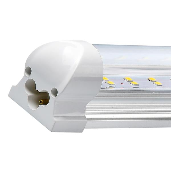 YONAH | LED Linkable Integrated Tube | 60 Watt | 8400 Lumens | 6500K | 100V-277V | 8' | Clear Lens | ETL Listed | Pack of 4