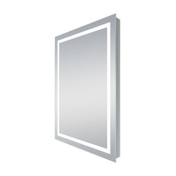 FAME | LED Bathroom Lighted Mirror | 74.4 Watt | 4290 Lumens | Adjustable CCT 3000K-4000K-5000K-6000K | 100V-120V | 36" X 48" | On/Off Touch Sensor | ETL Listed - Beyond LED Technology