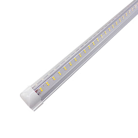 YONAH | LED Linkable Integrated Tube | 90 Watt | 12600 Lumens | 5000K | 100V-277V | 8' | Clear Lens | ETL Listed | Pack of 4