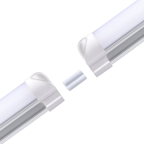 YONAH | LED Linkable Integrated Tube | 30 Watt | 4200 Lumens | 5000K | 100V-277V | 4' | Frosted Lens | DLC Listed | Pack of 4