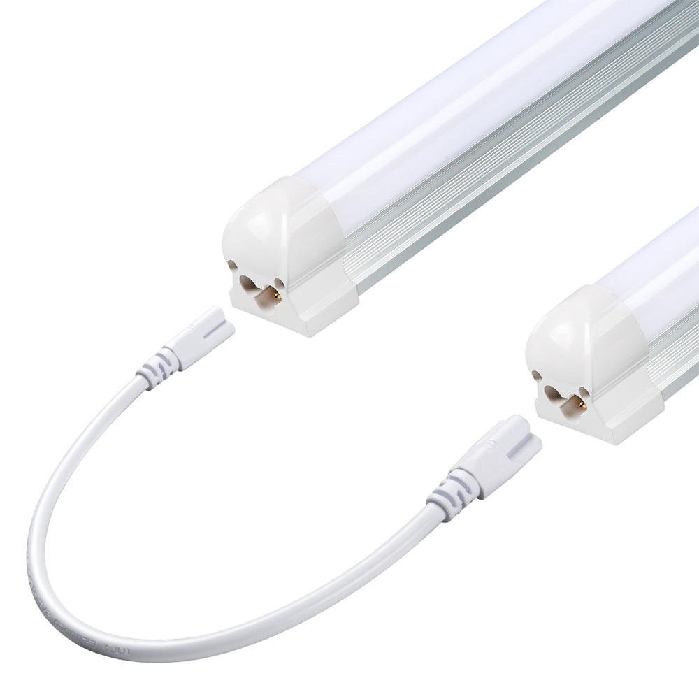 YONAH | LED Linkable Integrated Tube | 30 Watt | 4200 Lumens | 5000K | 100V-277V | 4' | Frosted Lens | DLC Listed | Pack of 4