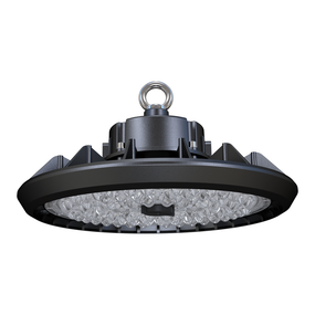 ARCADIA | LED UFO Fixture | 150 Watt | 25500 Lumens | 5000K | 100V-277V | Bubble | Black Housing | IP65 | UL & DLC Listed