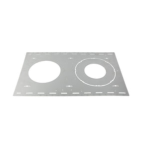 New Construction Plate for White Sky Downlight Drywall 6"- 8" - Beyond LED Technology