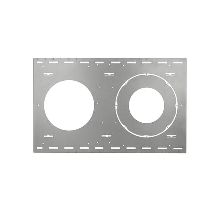 New Construction Plate for White Sky Downlight Drywall 6"- 8" - Beyond LED Technology