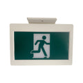 H3 | LED Running Man Safety Exit Sign | 3.5W | 6000-7000K | Green | 120-347V | 3.6V 1000mAh Ni-Cd Battery | Single & Double Face | UL Listed | Pack of 2 - Beyond LED Technology