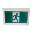 H3 | LED Running Man Safety Exit Sign | 3.5W | 6000-7000K | Green | 120-347V | 3.6V 1000mAh Ni-Cd Battery | Single & Double Face | UL Listed | Pack of 2 - Beyond LED Technology