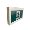 H3 | LED Running Man Safety Exit Sign | 3.5W | 6000-7000K | Green | 120-347V | 3.6V 1000mAh Ni-Cd Battery | Single & Double Face | UL Listed | Pack of 2 - Beyond LED Technology