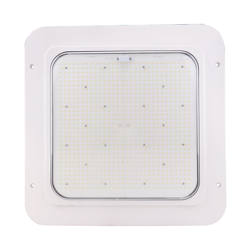 VAIL | LED Canopy Light | 180 Watt | 26301 Lumens | 5700K | 120V-277V | White Housing | IP65 | UL & DLC Listed - Beyond LED Technology