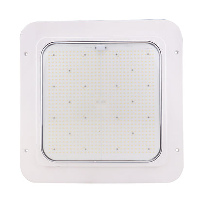 VAIL | LED Canopy Light | 180 Watt | 26301 Lumens | 5700K | 120V-277V | White Housing | IP65 | UL & DLC Listed - Beyond LED Technology