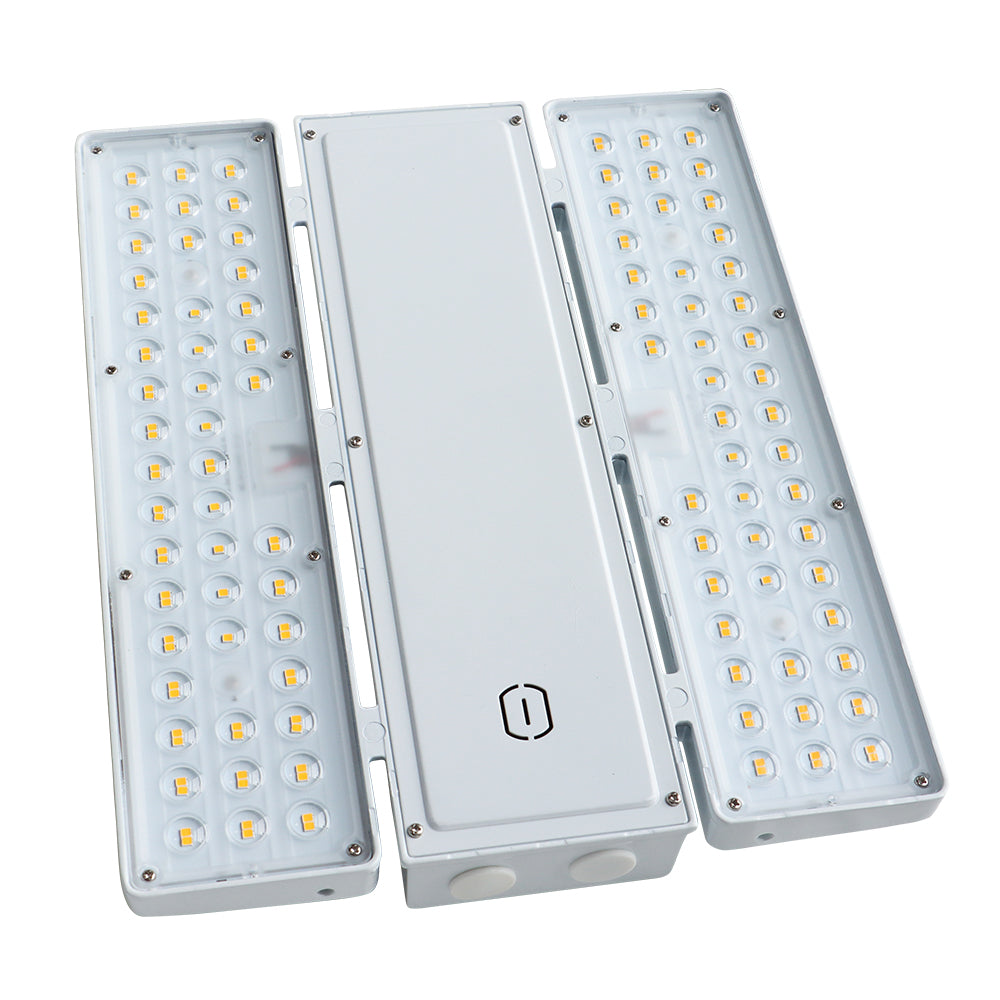 LOYA | LED Linear High Bay | Adj Watt 90W-105W-130W | 19630Lm | 5000K | 120V-277V | White Housing | UL & DLC Listed - Beyond LED Technology