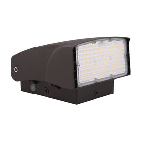 CREEK | LED Adjustable Wall Pack | Adj Watt 60W/80W/100W | 13500 Lumens | Adj CCT 3000K/4000K/5000K | 120V-277V | Bronze Housing | IP65 | UL & DLC Listed - Beyond LED Technology