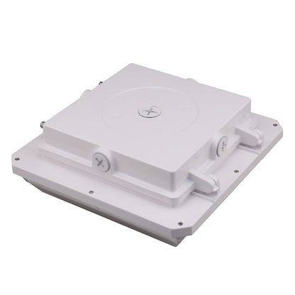 EVERETT | LED Parking Garage Light | 90 Watt | 12600 Lumens | Adjustable CCT 3000K-4000K-5000K | 100-277V | White Housing | IP65 | UL & DLC Listed - Beyond LED Technology