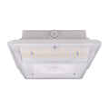 EVERETT | LED Parking Garage Light | 90 Watt | 12600 Lumens | Adjustable CCT 3000K-4000K-5000K | 100-277V | White Housing | IP65 | UL & DLC Listed - Beyond LED Technology