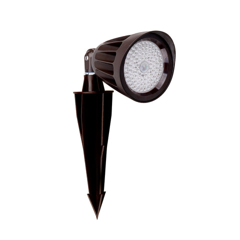 BOISE 2nd GEN | LED Landscaping Light | 25 Watt | 3375 Lumens | Adj CCT 3000K/4000K/5000K | 120V-277V | Ground Stake Mount | Bronze Housing | IP65 | UL & DLC Listed - Beyond LED Technology