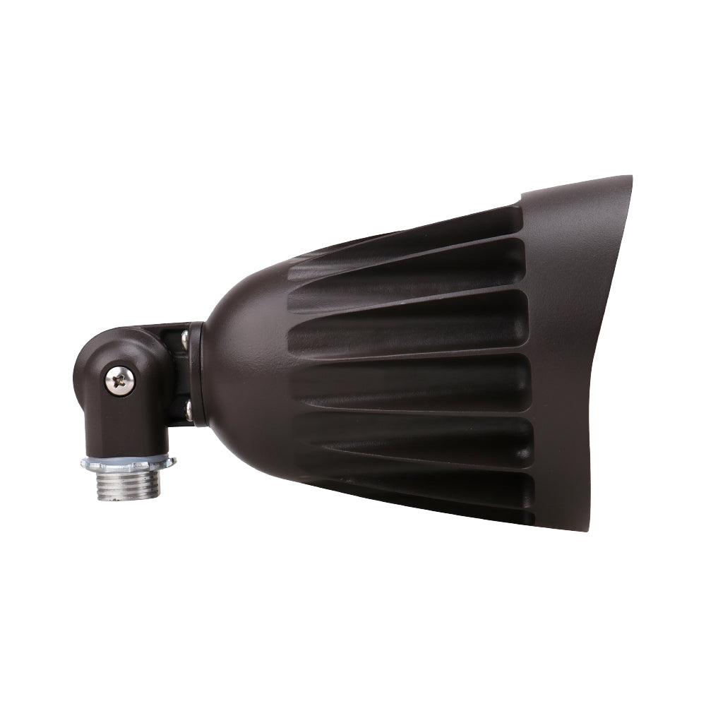 BOISE 2nd GEN | LED Landscaping Light | 25 Watt | 3375 Lumens | Adj CCT 3000K/4000K/5000K | 120V-277V | Ground Stake Mount | Bronze Housing | IP65 | UL & DLC Listed - Beyond LED Technology