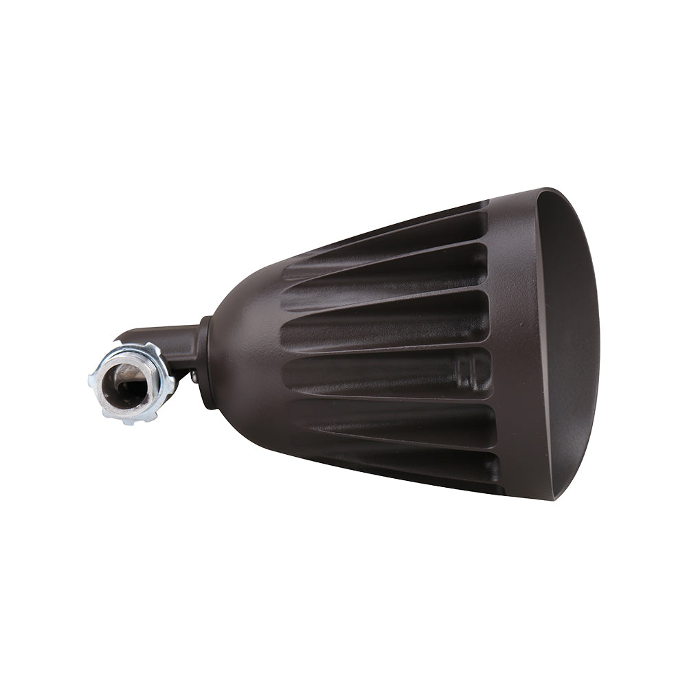 BOISE 2nd GEN | LED Landscaping Light | 25 Watt | 3375 Lumens | Adj CCT 3000K/4000K/5000K | 120V-277V | Ground Stake Mount | Bronze Housing | IP65 | UL & DLC Listed - Beyond LED Technology