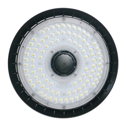 ARCADIA 2nd GEN | LED Round High Bay | 240 Watt | 40800 Lumens | 5000K | 100V-277V | Bubble | Black Housing | IP66 | UL & DLC Listed - Beyond LED Technology