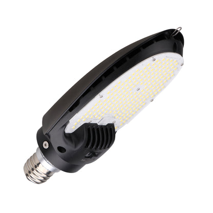 KEENE | LED Flat Head Corncob Bulb | Adj Watt 75W/95W/115W | 12824 Lumens | 5700K | 100V-277V | Base E39/EX39 | Black Housing | IP64 | UL & DLC Listed - Beyond LED Technology