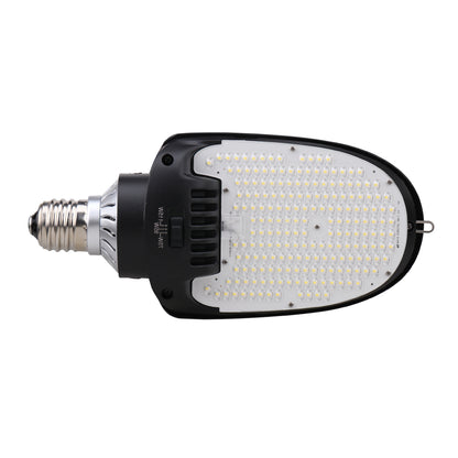 KEENE | LED Flat Head Corncob Bulb | Adj Watt 75W/95W/115W | 12824 Lumens | 5700K | 100V-277V | Base E39/EX39 | Black Housing | IP64 | UL & DLC Listed - Beyond LED Technology