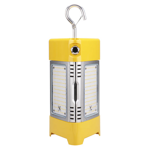 GLOW | LED Portable Light | 100 Watt | 14500 Lumens | 5000K | 120-277 | Yellow Housing | IP65 | UL & DLC Listed - Beyond LED Technology