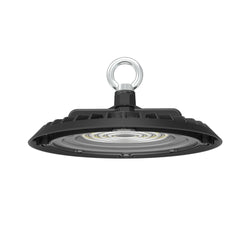 FEATHER | LED Round High Bay | 80 Watt | 8800-9200 Lumens | 5000K | 120V | DOB | Black Housing | IP65 | UL Listed - Beyond LED Technology