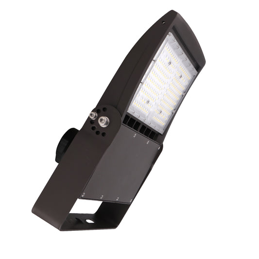 POLAR 2nd GEN | LED Flood Light | 150 Watt | 24000 Lumens | 5000K | 120V-277V | U-Bracket Mount | Bronze Housing | IP65 | UL & DLC Listed - Beyond LED Technology