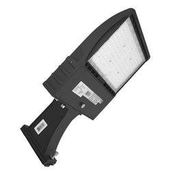 i9 PREMIUM | LED Area Light | 200 Watt | 25972 Lumens | 5000K | 120V-277V | Straight Arm Mount | Black Housing | IP65 | UL & DLC Listed