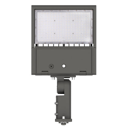 ZOHO 4TH GEN PREMIUM | LED Area Light | 150 Watt | 25389 Lumens | 5000K | 100V-277V | Universal Bracket | Grey Housing | IP65 | UL & DLC Listed