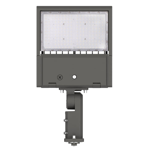 ZOHO 4TH GEN PREMIUM | LED Area Light | 150 Watt | 25389 Lumens | 5000K | 100V-277V | Universal Bracket | Grey Housing | IP65 | UL & DLC Listed