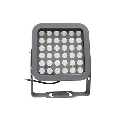 LSL | LED Flood Light | 36 Watt | Green | 100V-277V | 8 Degree Beam Angle | Grey Housing | ETL Listed