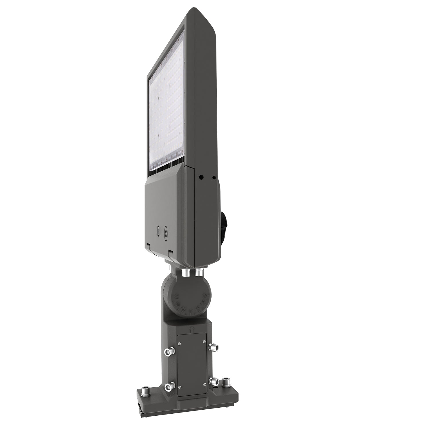 ZOHO 4TH GEN PREMIUM | LED Area Light | 150 Watt | 25389 Lumens | 5000K | 100V-277V | Universal Bracket | Grey Housing | IP65 | UL & DLC Listed