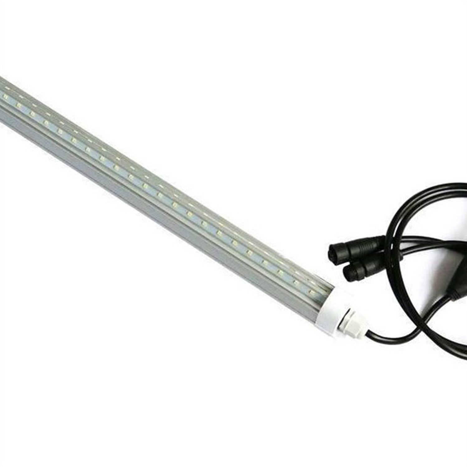 V | LED Cooler Light | 25 Watt | 2781 Lumens | 6500K | 100V-277V | 60in | Linkable | ETL Listed | Pack of 4