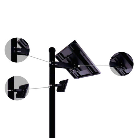 CAPELLA | Solar LED Flood Light | 60 Watt | 8400 Lumens | 5000K | IP65 | 3 Year Warranty