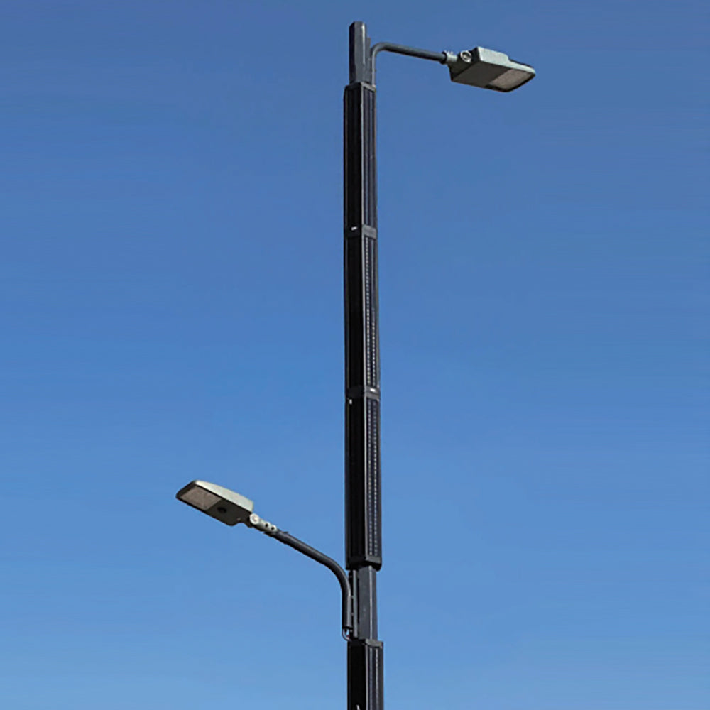 VISTA | Solar LED Street Light | 50 Watt | 6200 Lumens | 5000K | Smart Street Light | Built In Bluetooth | Smart App included | Parking Lot Light | Solar All in One SE Street Light | 3 Years  - Beyond Solar