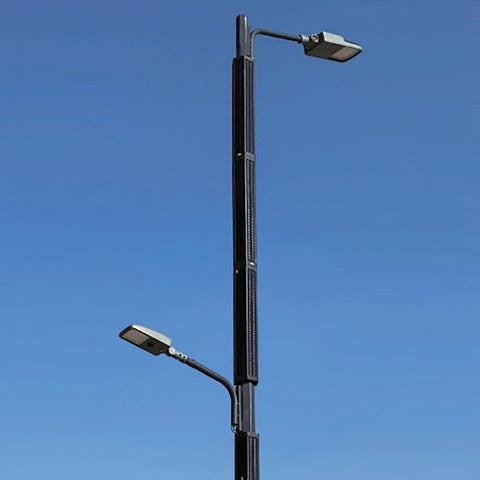 VISTA | Solar LED Street Light | 50 Watt | 6200 Lumens | 5000K | Smart Street Light | Built In Bluetooth | Smart App included | Parking Lot Light | Solar All in One SE Street Light | 3 Years  - Beyond Solar