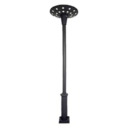 OAKLAND | Solar LED Pedestrian Light | 20 Watt | 2600 Lumens | 5000K | Black Housing | Pathway Lighting | Garden Light | 5 Years Warranty