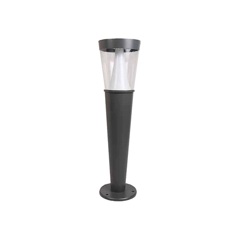 TITAN | Solar Bollard Light | 3 Watt | 250 Lumens | 5000K | Black Housing | Pathway Lighting | Garden Light | Solar Post Top Light | 5 Years Warranty - Beyond LED Technology