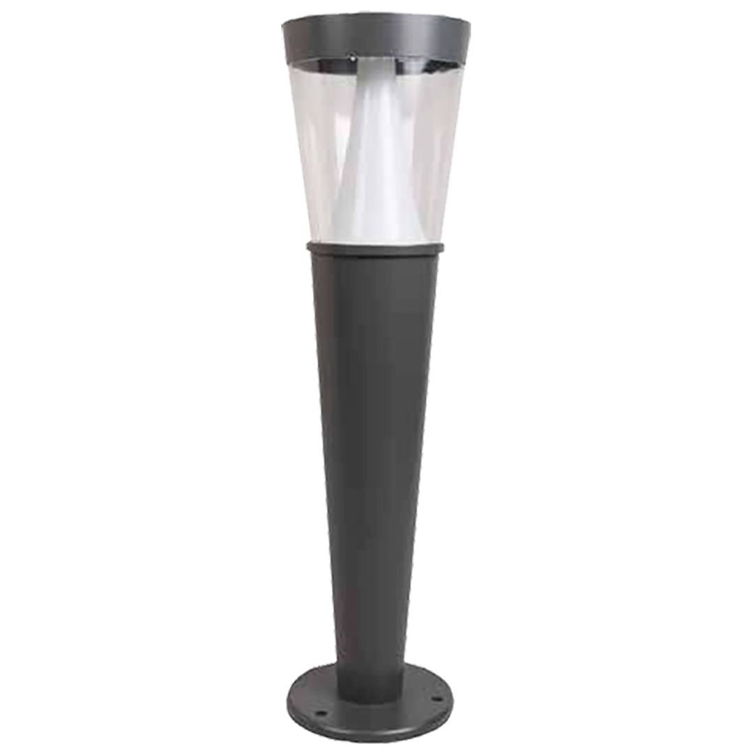 TITAN | Solar Bollard Light | 3 Watt | 250 Lumens | 5000K | Black Housing | Pathway Lighting | Garden Light | Solar Post Top Light | 5 Years Warranty - Beyond LED Technology