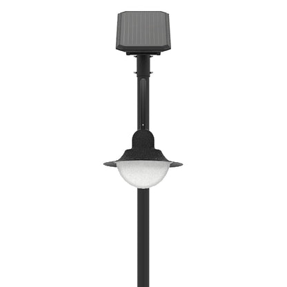 CAPE | Solar Street Pole Light | 40 Watt | 6000 Lumens | 5000K | Black Housing | Pathway Lighting | Garden Light | Solar Post Top CAPE Light | 5 Years Warranty - Beyond LED Technology