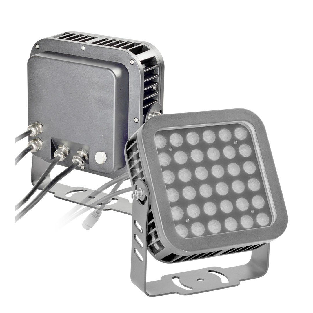 LED Flood Light LSL Series | 36Watt | Beam Angle 36° | RGB | Grey housing